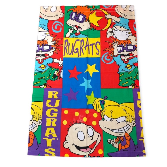 Springs | Accents | Vintage 9s Vibrant Rugrats Curtain Panel | Poshmark